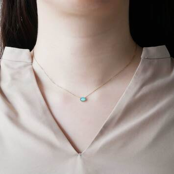 GJVN046740TQ ターコイズ ネックレス｜ネックレス｜ヴイエー ヴァン