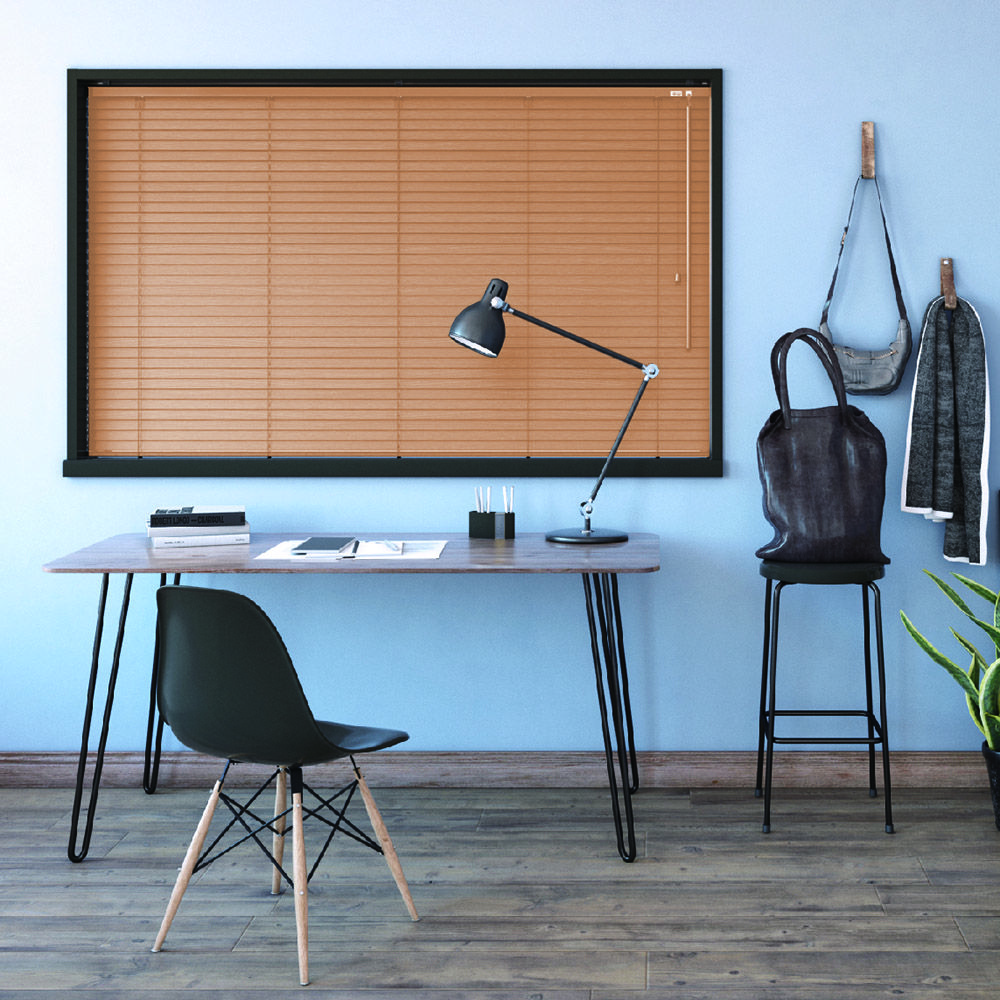 ウッドブラインド ポール操作】 選べる5色 ブラインド FIRSTAGE