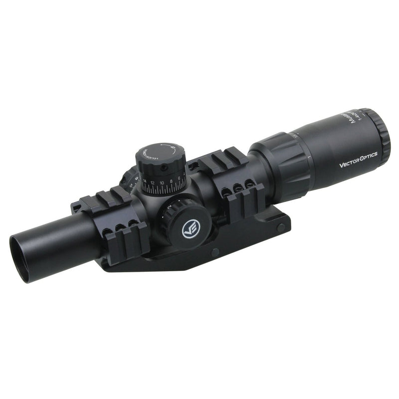 1-4x LPVO | Mustang 1-4x24 FFP .22LR Rifle Scope – Vector Optics