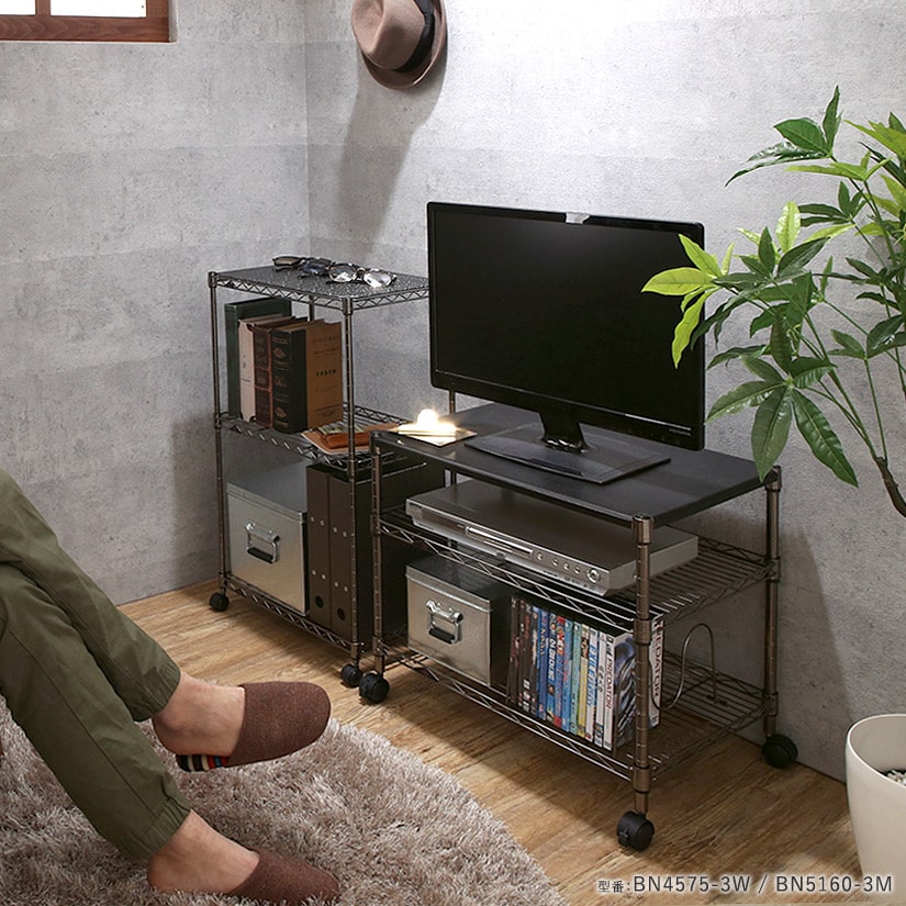 週末限定10%OFF】 [19mm] 幅60 3段 (幅59.5×奥行39.5×高さ51cm