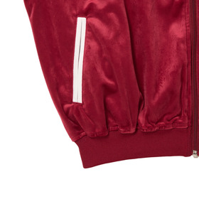 FULL ZIP VARSITY VELOUR JACKET | HYSFORM™ | VERTICAL GARAGE