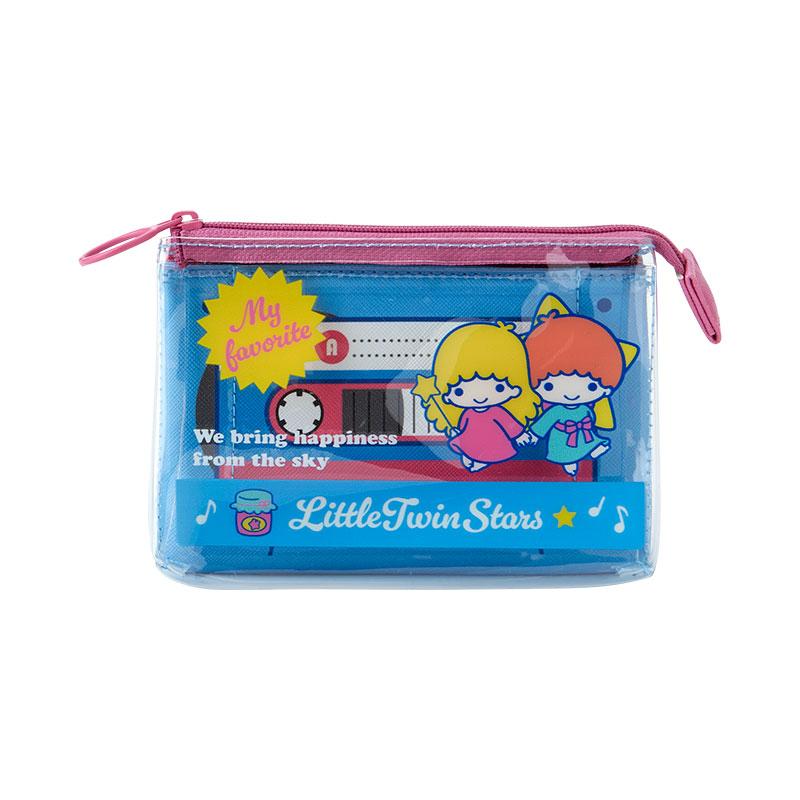Little Twin Stars Kiki Lala Pouch Clear Cassette Vintage Retro