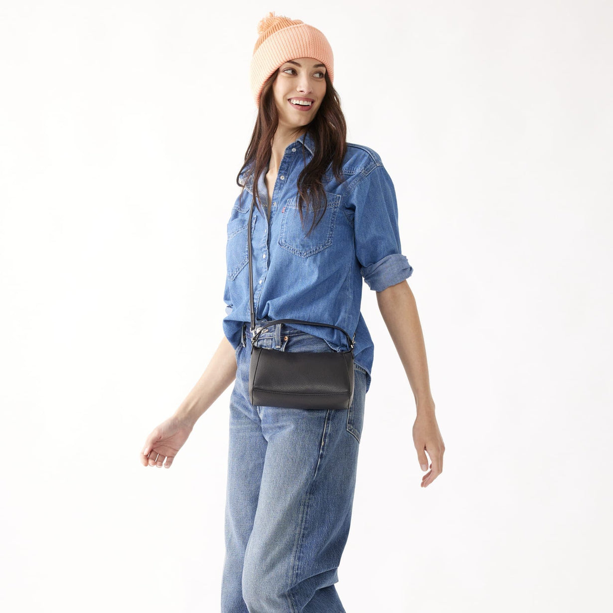 Outlet Mini Slouchy Crossbody - Faux Leather | Vera Bradley – Vera