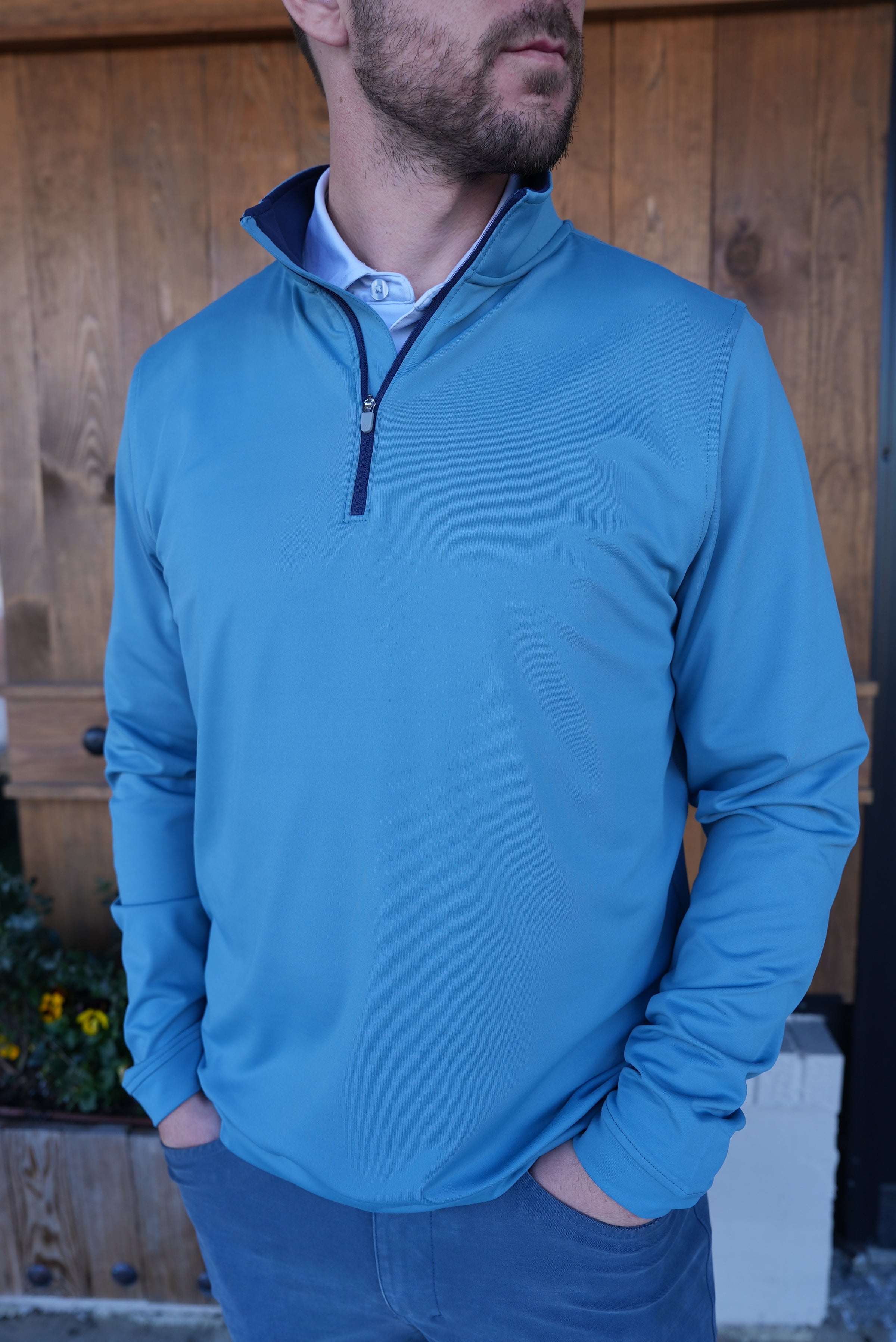 Ascend Performance Q-Zip 2.0 - Mariner Green – Verses Apparel