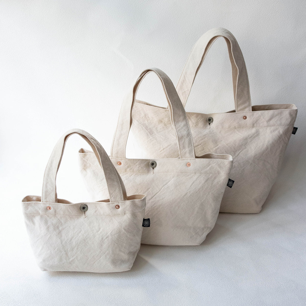 舟形トートバッグ L・M・S (VC-7) | こまのぐ - 布と器と植物