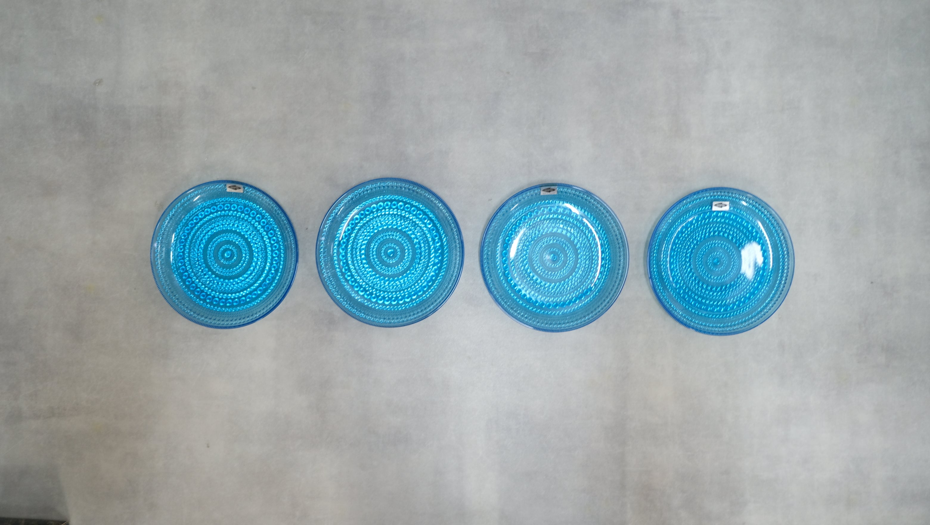 NUUTAJÄRVI カステヘルミ 14cm プレート 4枚セット｜ヴィンテージ