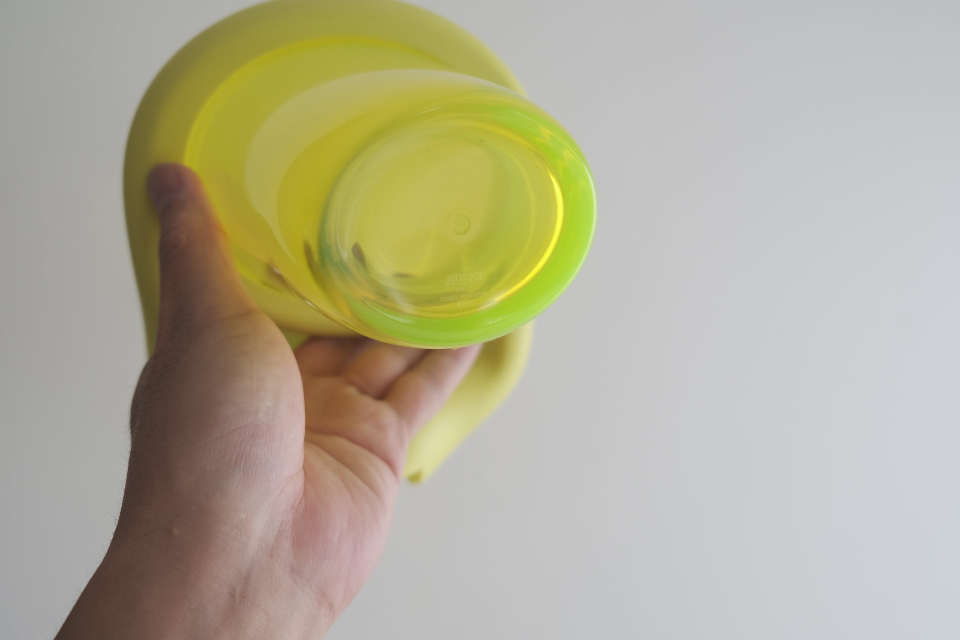 ALESSI「Antonio D」歯ブラシホルダー GV16 Y（イエロー／ウォール