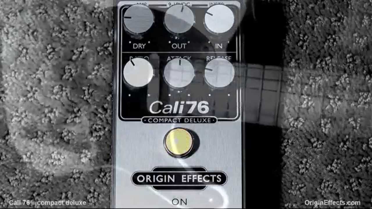 Origin Effects Cali76-CD Compact Deluxe Compressor Pedal - Vintage