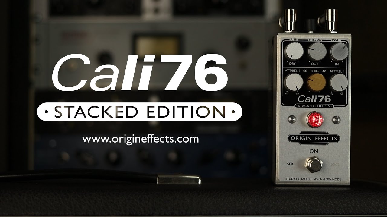 Origin Effects Cali76-SE Stacked Edition Compressor Pedal