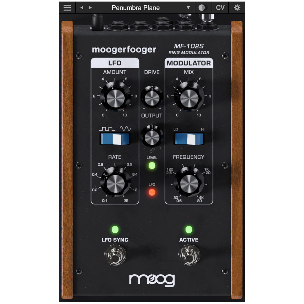 Moog MoogerFooger Effects MF-102S Ring Modulator Plug-In