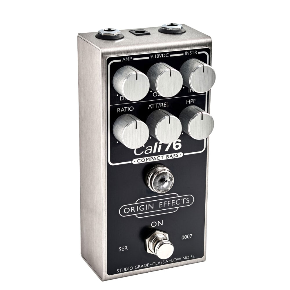 Origin Effects Cali76 Compact Bass Compressor Pedal - '64 Black