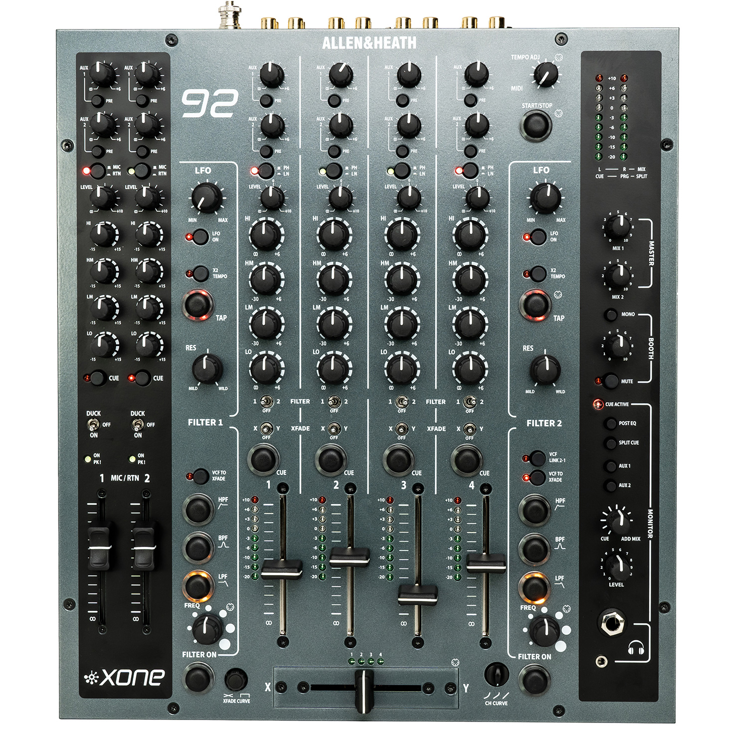 Allen & Heath XONE:92 MK2 Analog 4-channel DJ Mixer - Vintage King