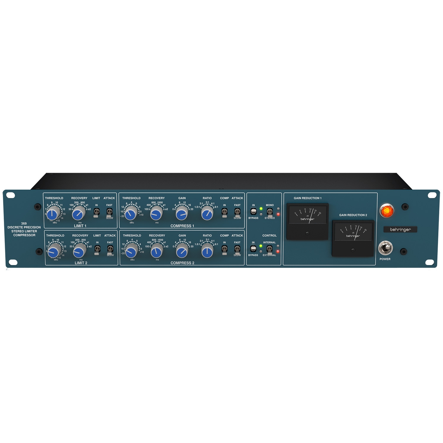 Behringer 369 2-Channel Compressor/Limiter - Vintage King