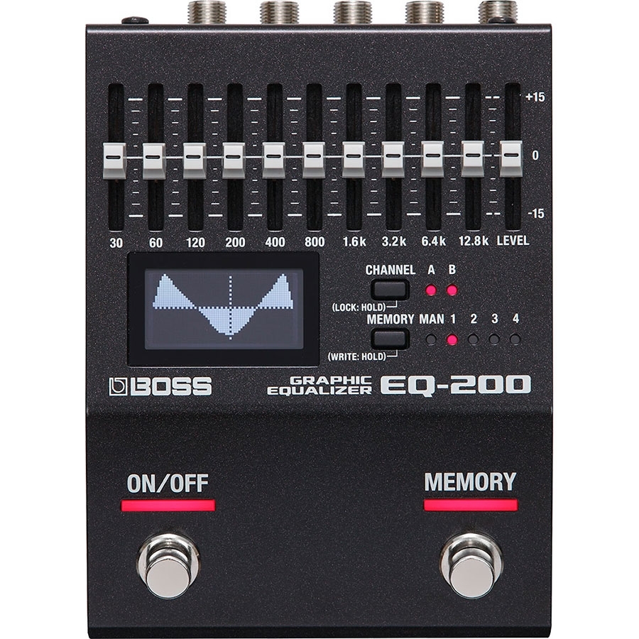 Boss EQ-200 Graphic Equalizer Pedal - Vintage King