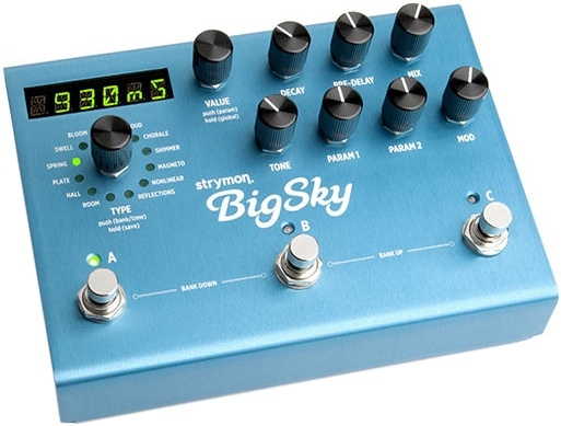 Strymon BigSky Multidimensional Reverb Pedal - Vintage King