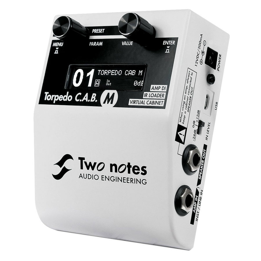 Two Notes Torpedo C.A.B. M+ Speaker Simulator Pedal - Vintage King
