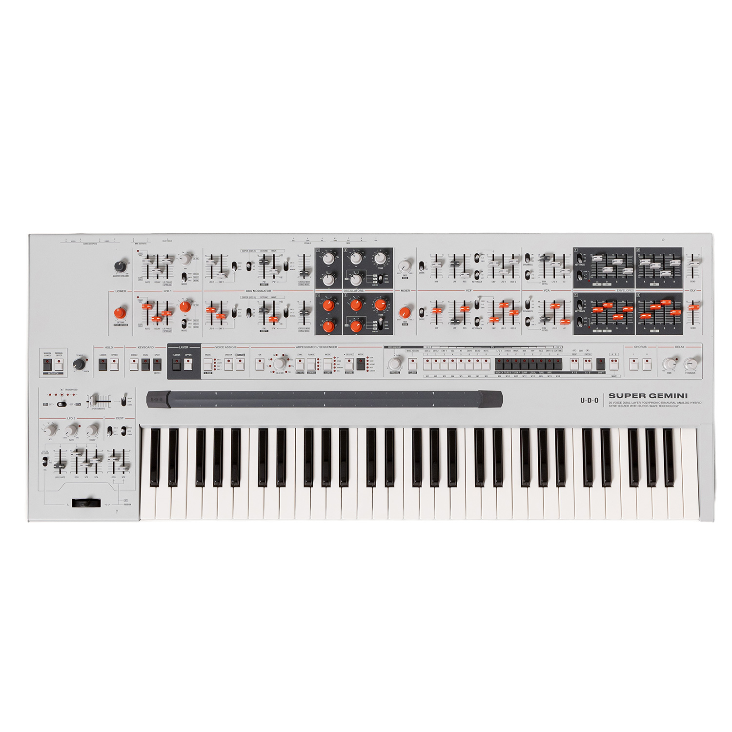 UDO Super Gemini Polyphonic Hybrid Keyboard Synthesizer - Vintage King