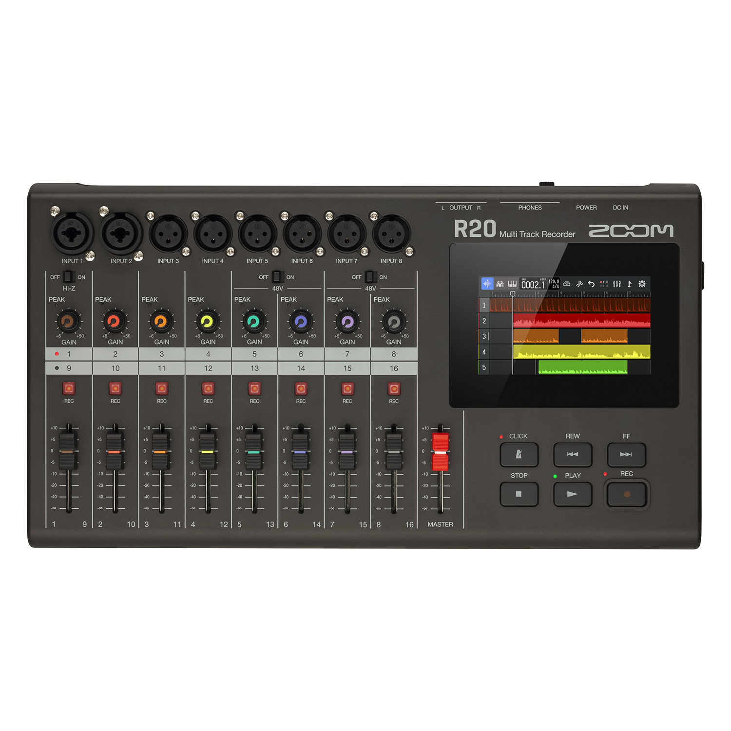 Zoom R20 16-Track Recorder/Interface/Controller Workstation
