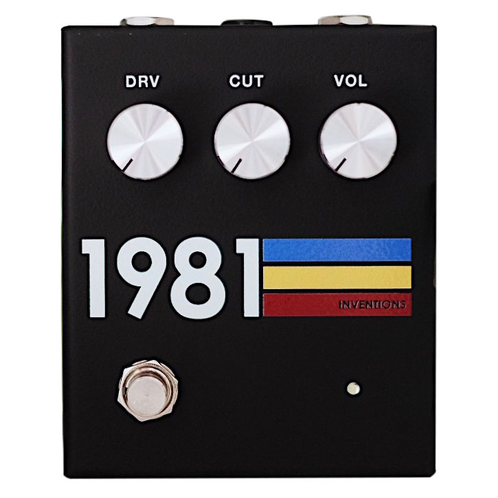 1981 INVENTIONS DRV No3 Drive Pedal - Black - Vintage King