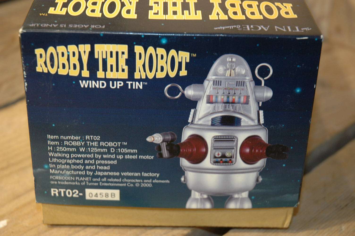 Osaka Tin Toy Institute - Robby The Robot Black variation