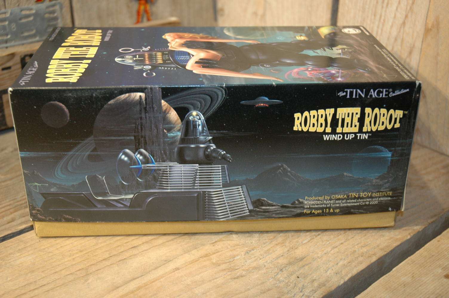 Osaka Tin Toy Institute - Robby The Robot Black variation