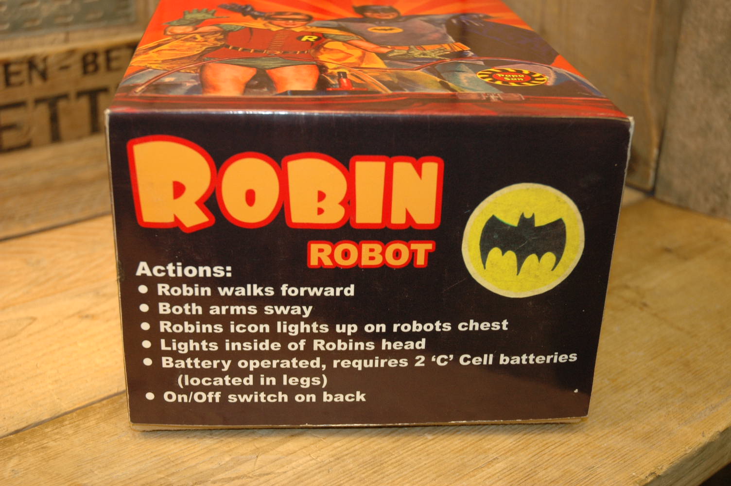 Papa San - Robin Prototype - Vintage Spacetoys