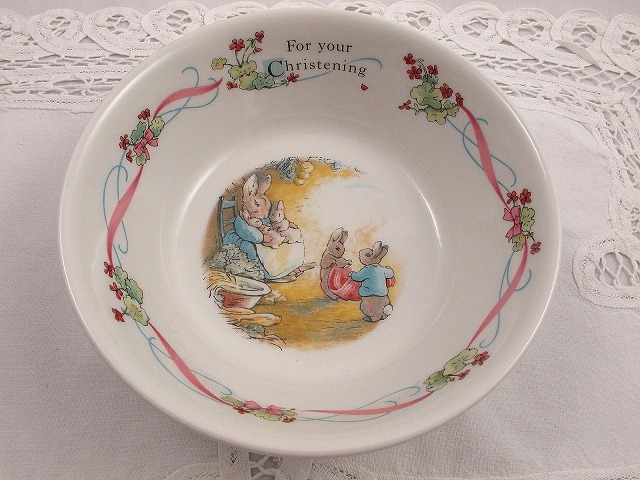 ヴィンテージ ウェッジウッド Made in England ピーターラビット ク