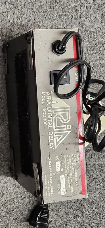 Aria ADD-100 Digital delay vintage japan working collectable pedal