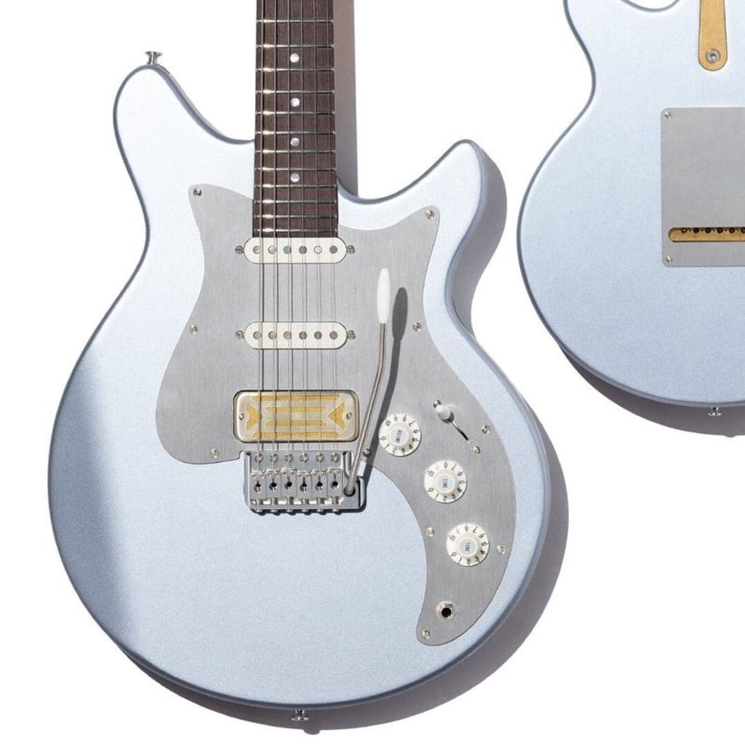 Eastman Fullertone DC'62 Electric Guitar - Ice Blue Metallic w