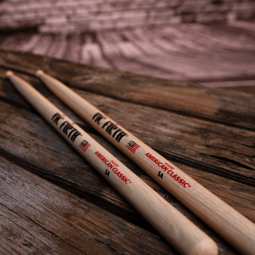 American Classic® 5A Drumsticks – Vic Firth