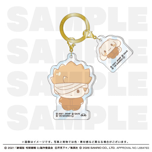 劇場版 呪術廻戦0×サンリオキャラクターズ クッキー風缶バッジ