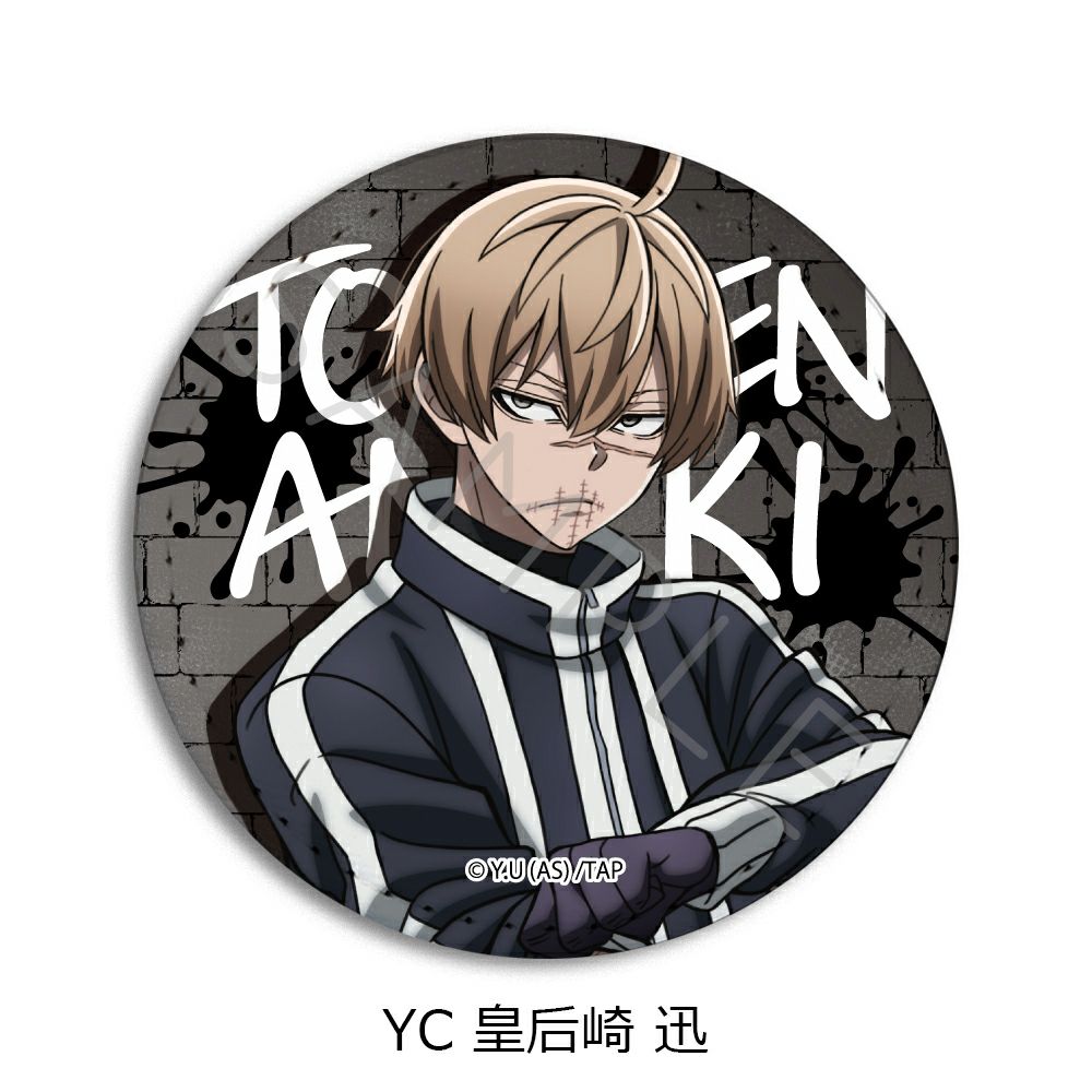 アニメキャラクターピンバッジ125個 アニメキャラクターピンバッジ125