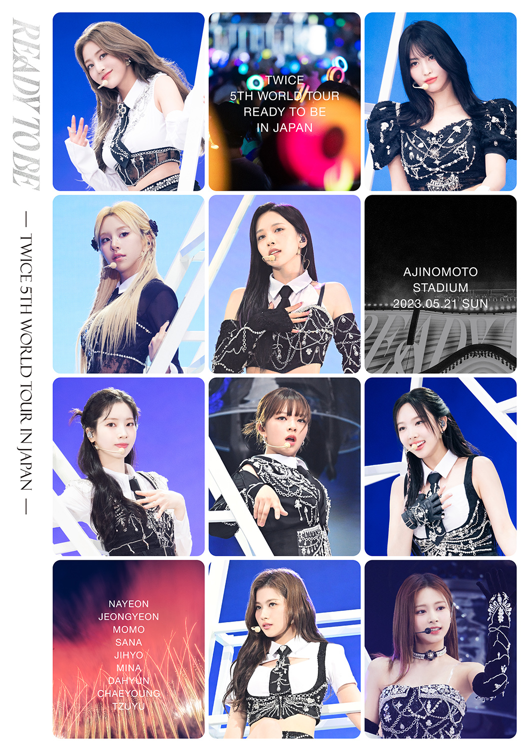TWICE、 LIVE DVD & Blu-ray『TWICE 5TH WORLD TOUR 'READY TO BE' in