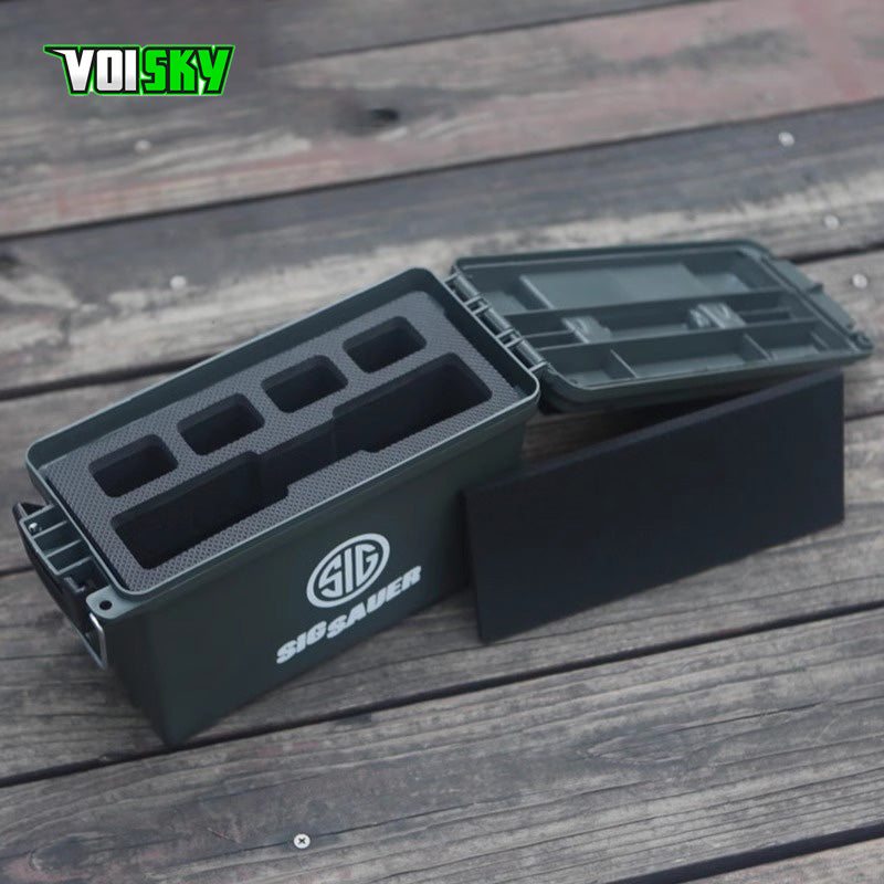 ガンケース サバイバルゲーム ガスガン収納ボックス ガンアクセサリー