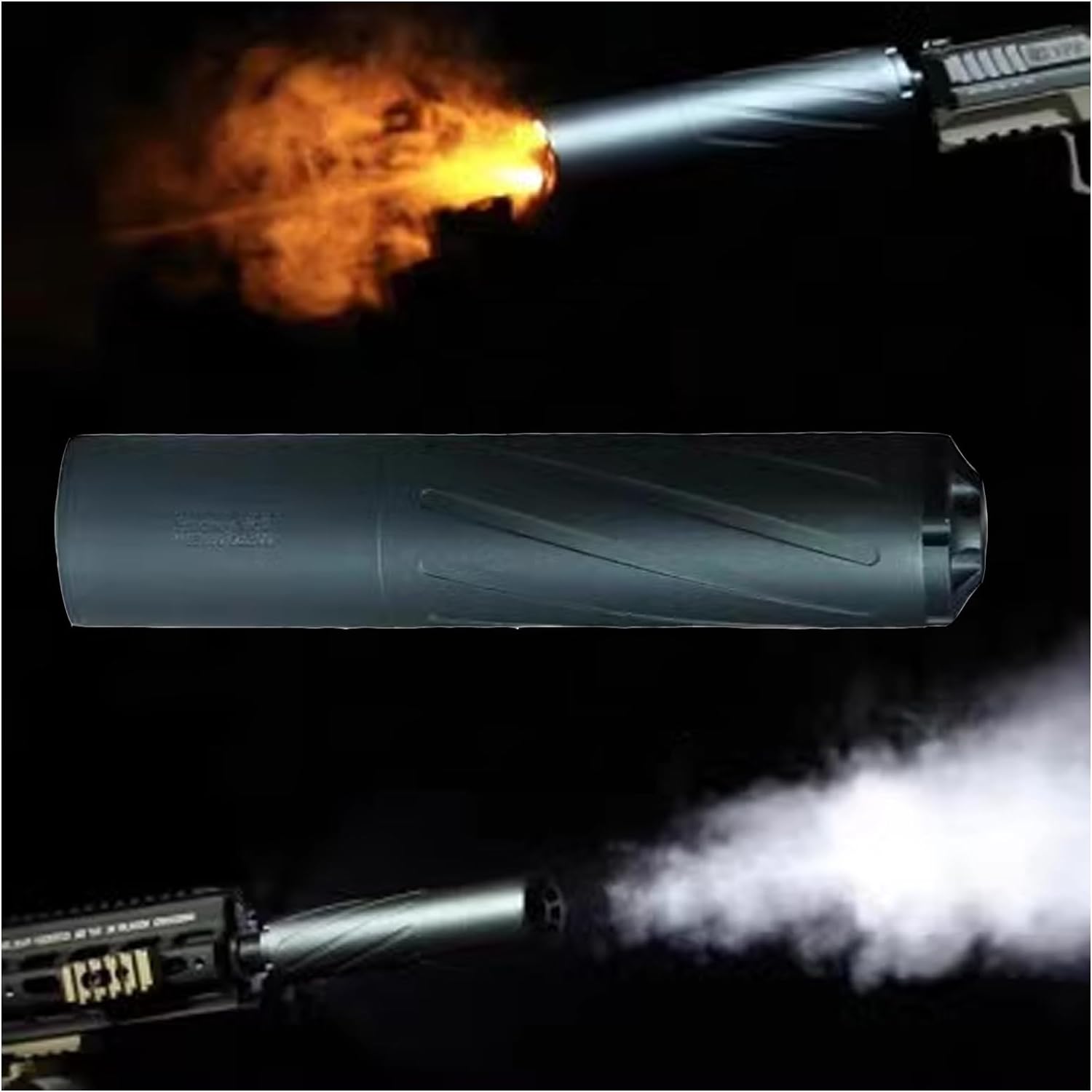 SMOKEY WOLF スモークサイレンサー スモークハイダー ライブカート式風