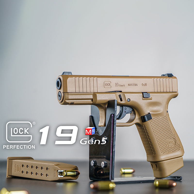 Glock19gen5 模立方製 金属ピストルスライド グロック ハンドガン風