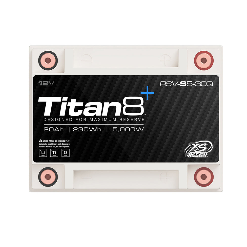 XS Power Titan8 RSV-S5-30Q Lithium Titanate Powersports Battery
