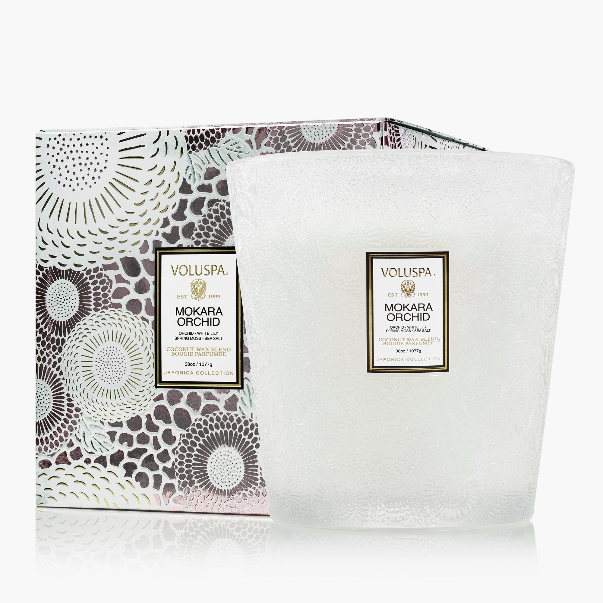Mokara Orchid | 3 Wick Hearth Candle | VOLUSPA