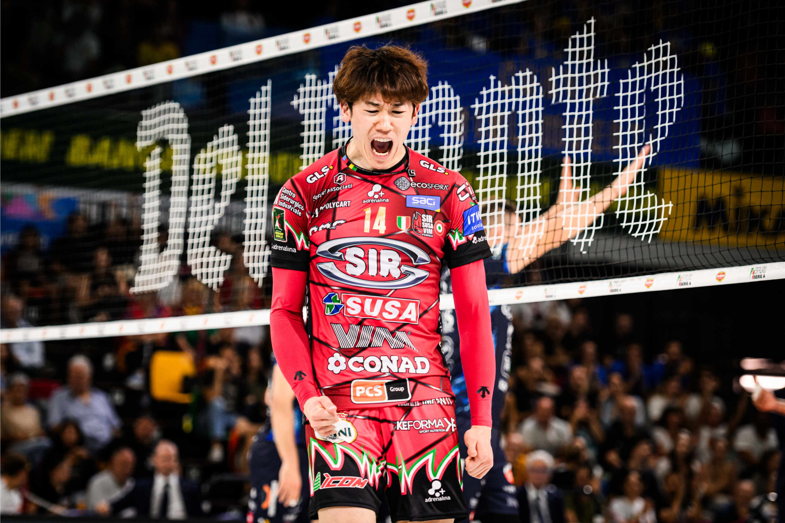 Mサイズ 石川祐希 ペルージャ コラボTシャツ 日本限定 バレーボール