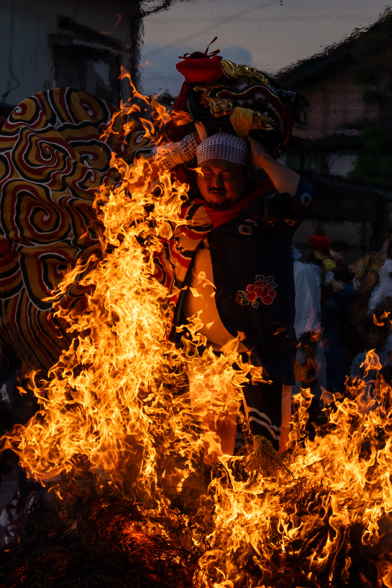 写真】射水市二口熊野社火渡り神事（2023/9/2）|VR:北陸
