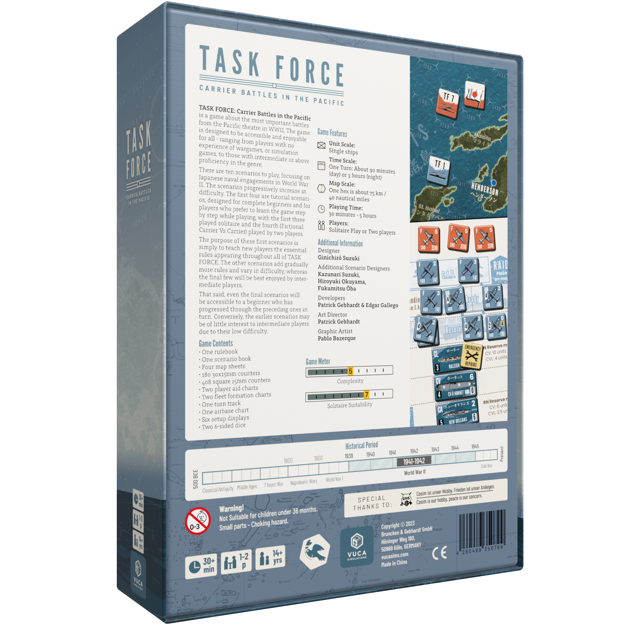 Task Force - Carrier battles in the pacific – VUCASIMS