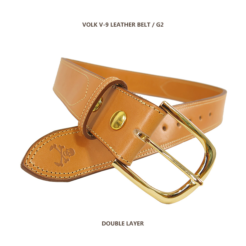 VOLK V-9 LEATHER BELT / Generation2 | VOLK TACTICAL GEAR