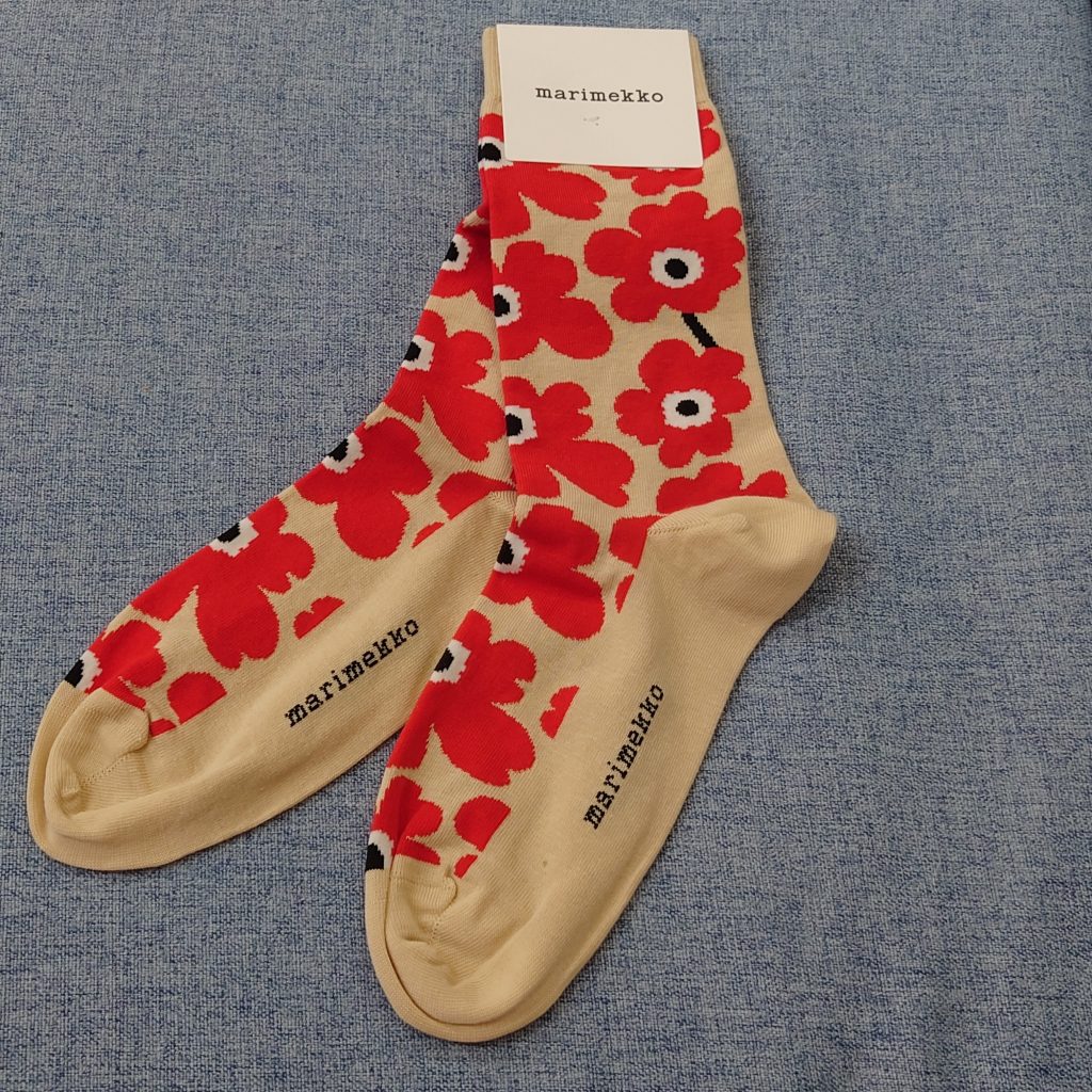 新商品 marimekko/マリメッコ ウニッコ ソックス入荷です