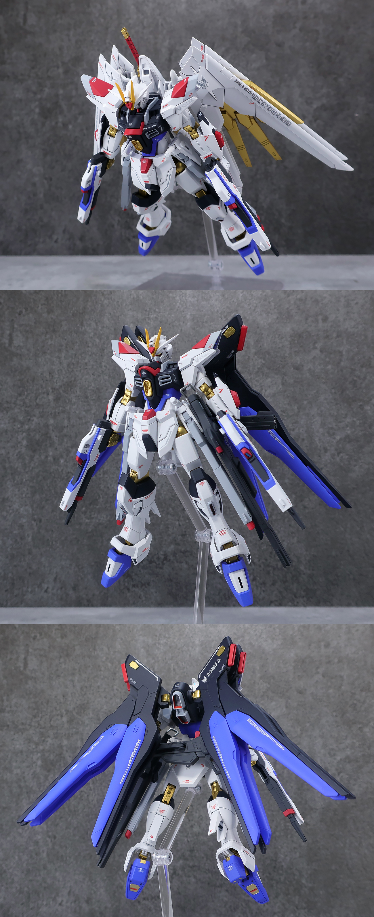 HG 1/144 マイティーストライクフリーダムガンダム/ストライク