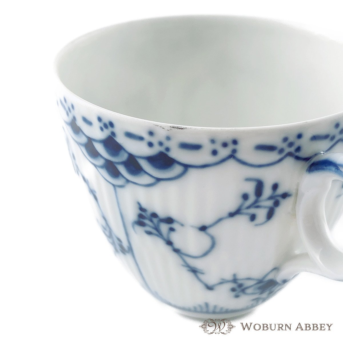 アンティーク ロイヤルコペンハーゲン ブルーフルーテッド・ハーフ