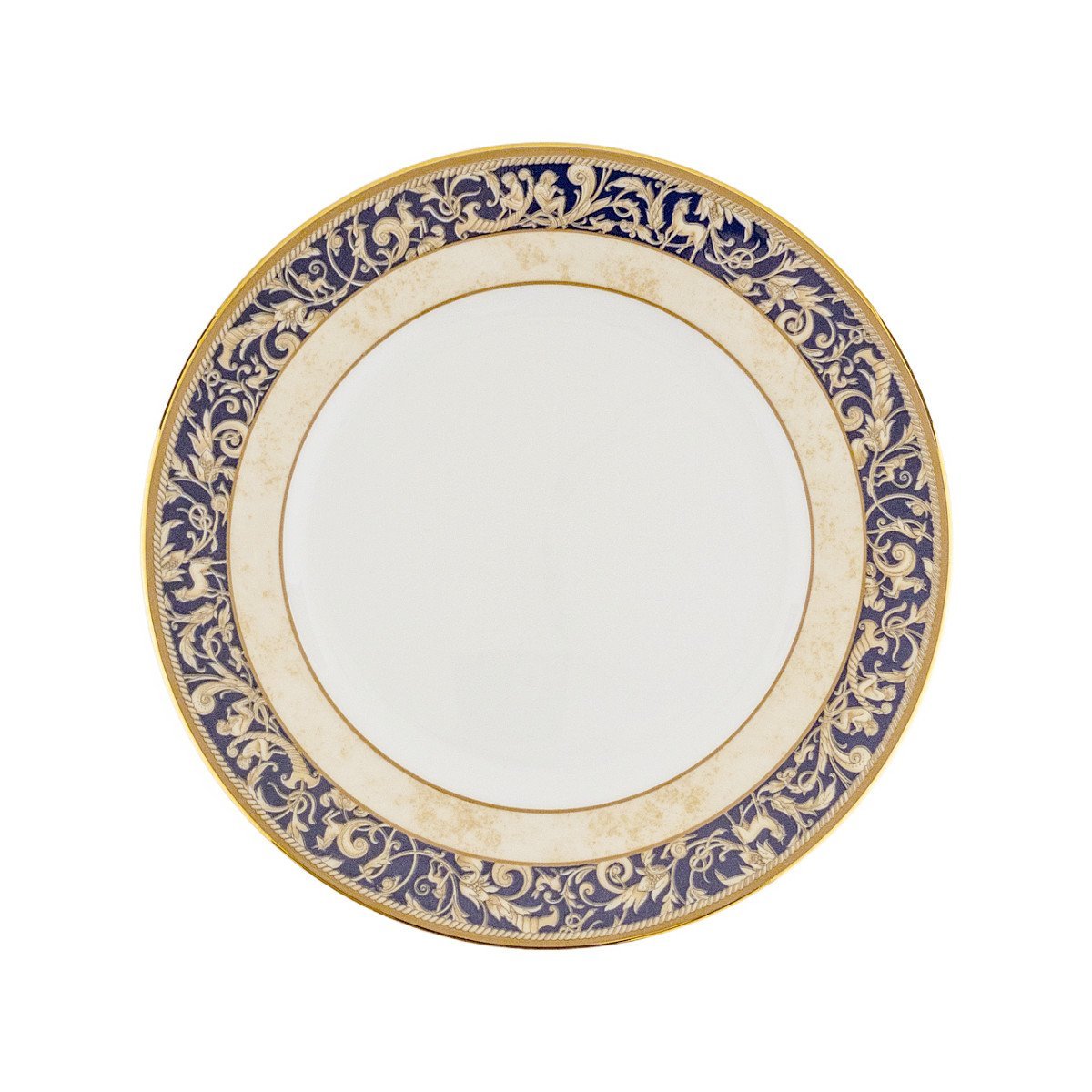 ウェッジウッド コーヌコピア 中皿 ケーキ皿 リム 20cm 取り皿