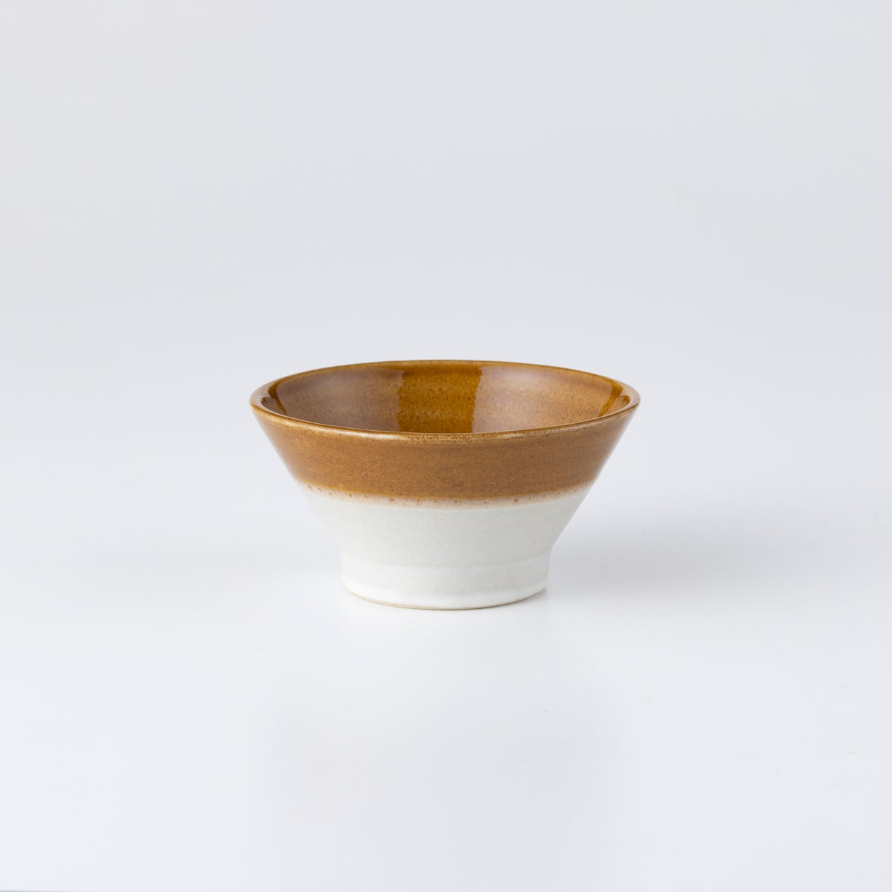 益子焼｜道祖土和田窯 Official Website】2tone 飯碗330ml