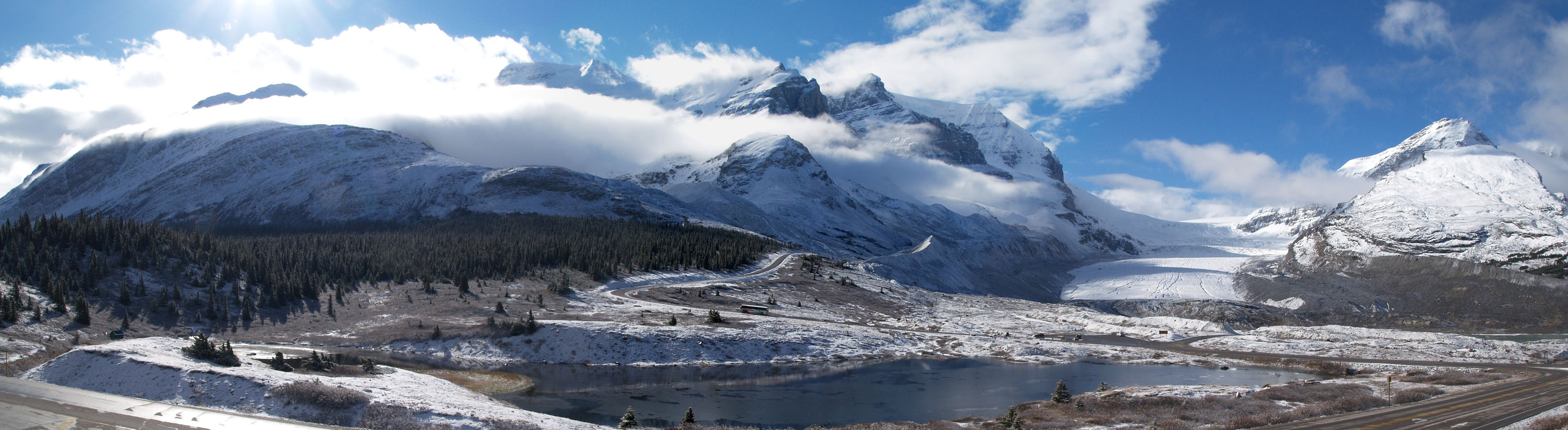 カナディアンロッキーの旅（アサバスカ氷河）