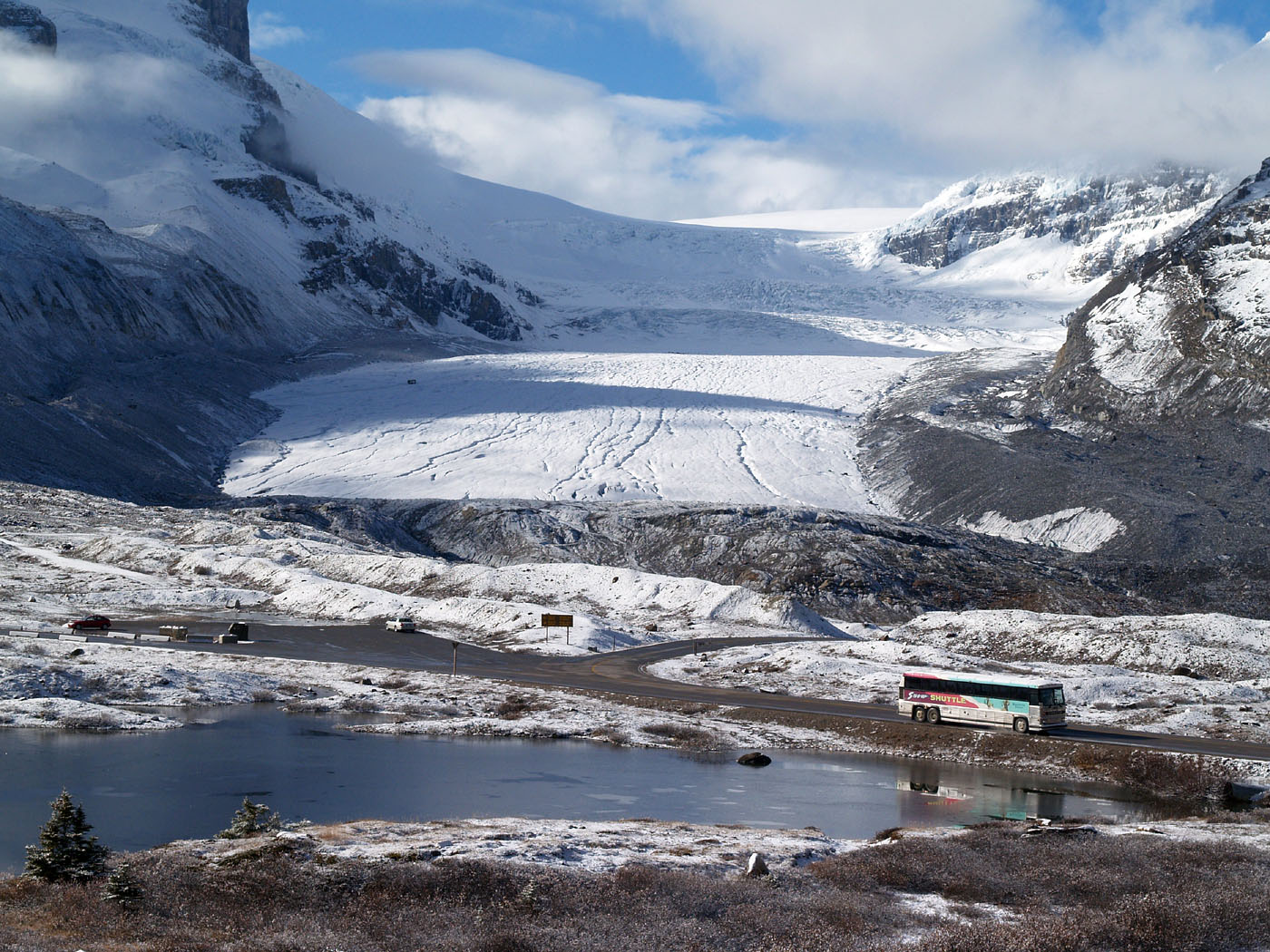 カナディアンロッキーの旅（アサバスカ氷河）