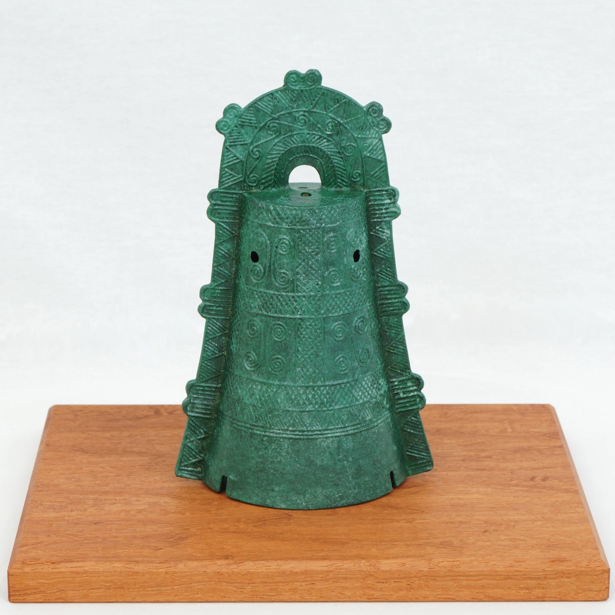 ミニ 銅鐸 渦森（青色） | 和銅寛オフィシャルサイト